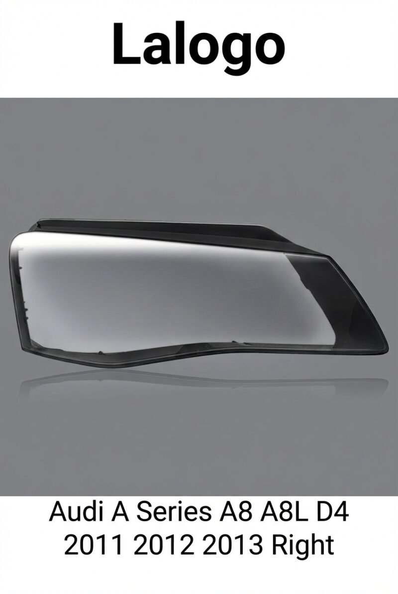 Audi A8 A8L D4 2011-2013 Headlight Lens Cover – Right (Passenger Side)