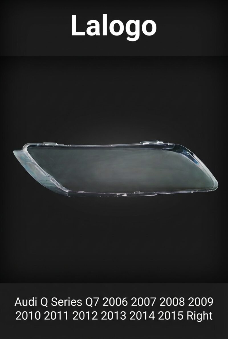 Vitre de phare avant Audi Q7 2006-2015 – Droite (côté passager)