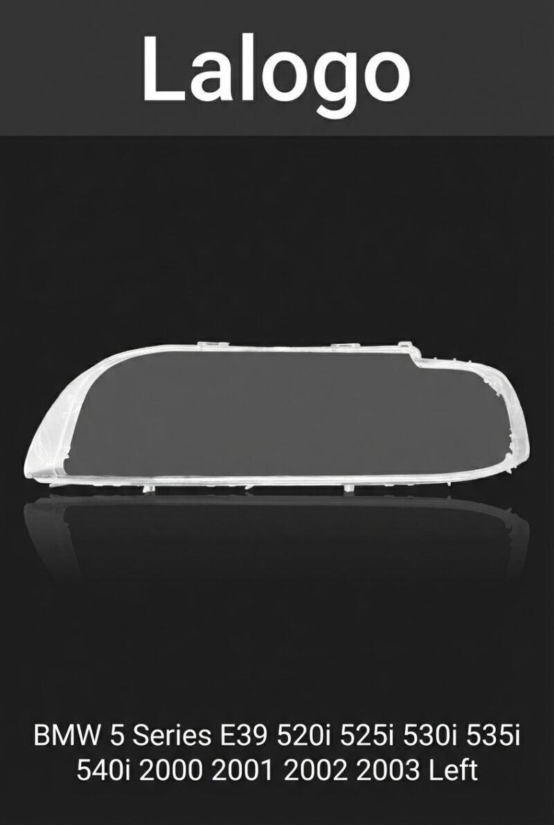 BMW 5 Series E39 2000-2003 Headlight Lens Cover – Left (Driver Side)