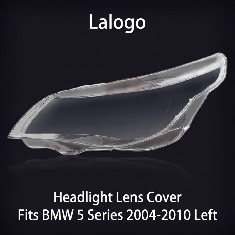 BMW 5 Series E60 E61 (520 523 525 530) 2004-2010 Headlight Lens Cover – Left 2