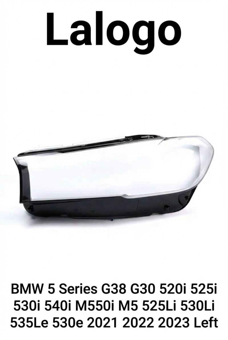 BMW 5 Series G38 G30 2021-2023 Headlight Lens Cover – Left (Driver Side)