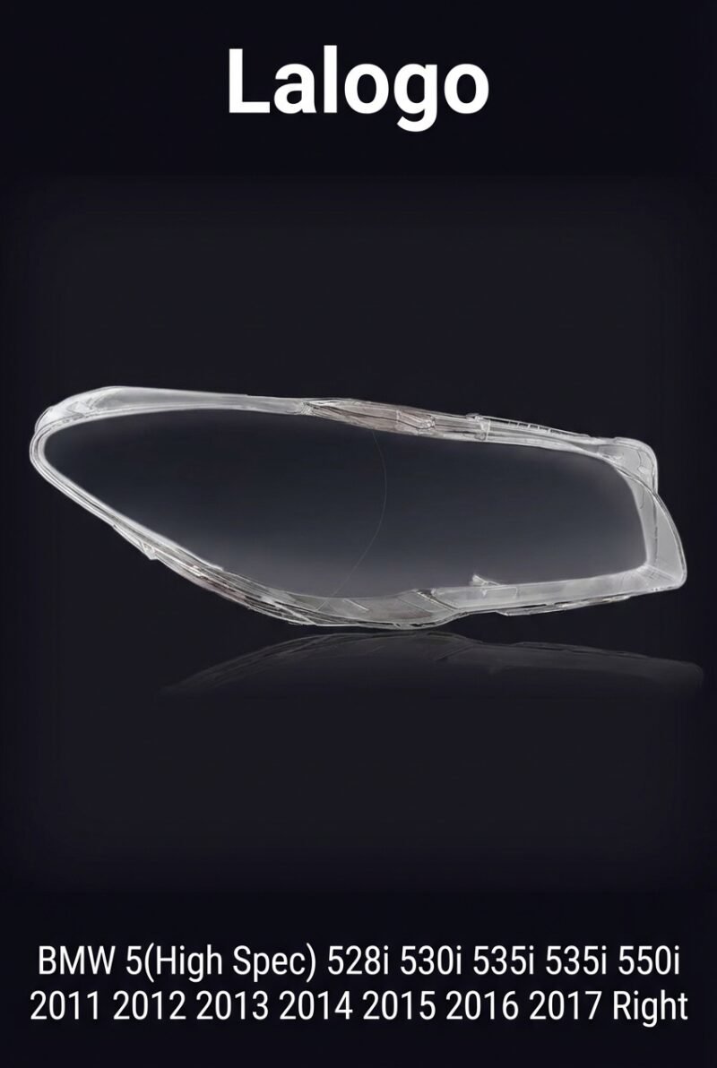 BMW 5 Series (High Version) 2011-2017 Headlight Lens Cover – Right (Passenger Side)