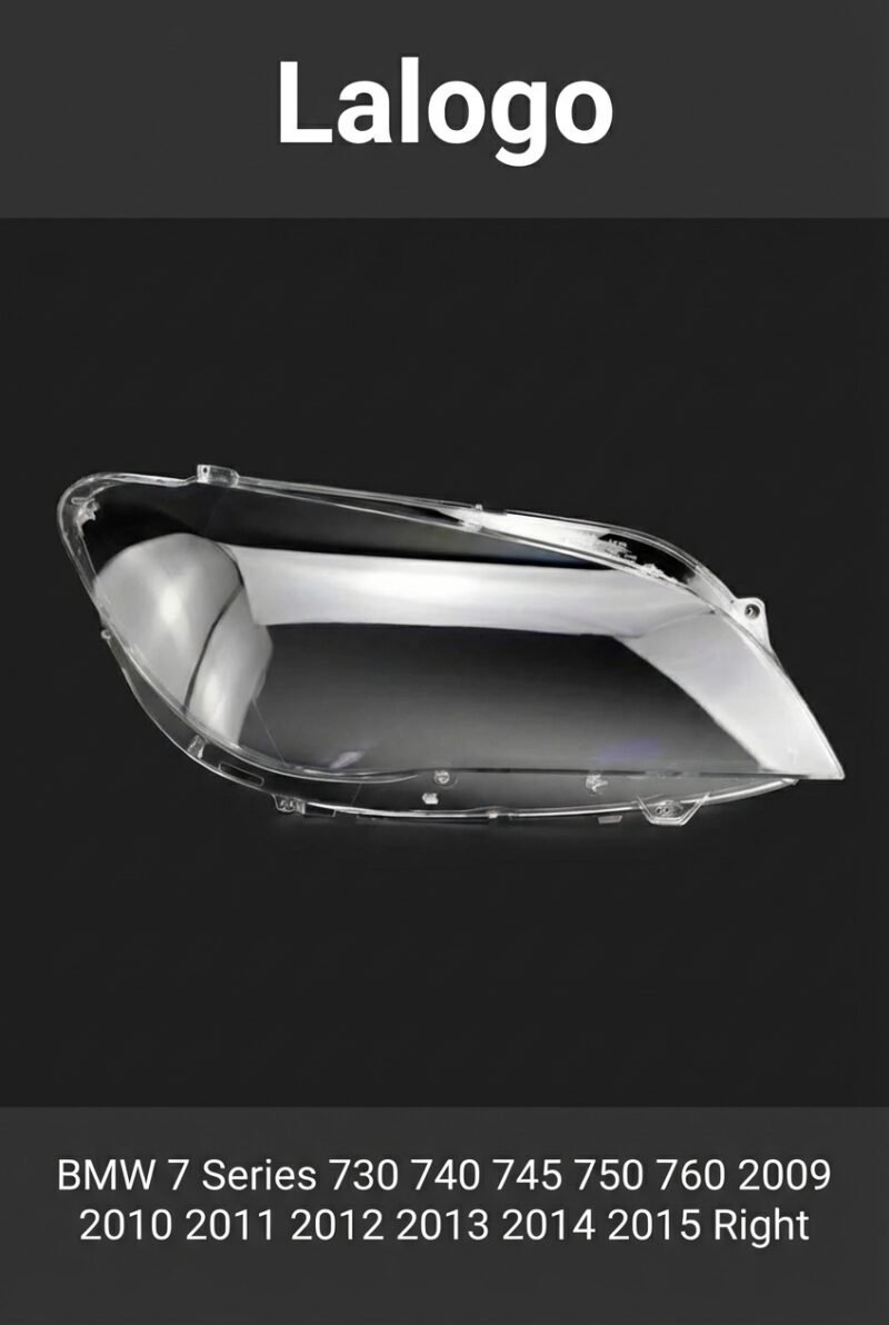 Vitre de phare avant BMW Série 7 730 740 745 750 760 2009-2015 – Droite (côté passager)