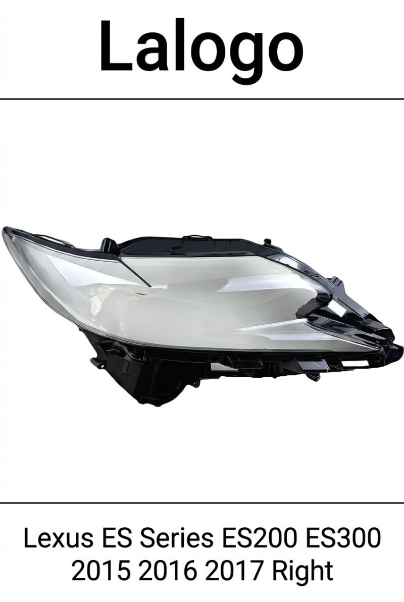 Lexus ES200 ES300 2015-2017 Headlight Lens Cover – Right (Passenger Side)