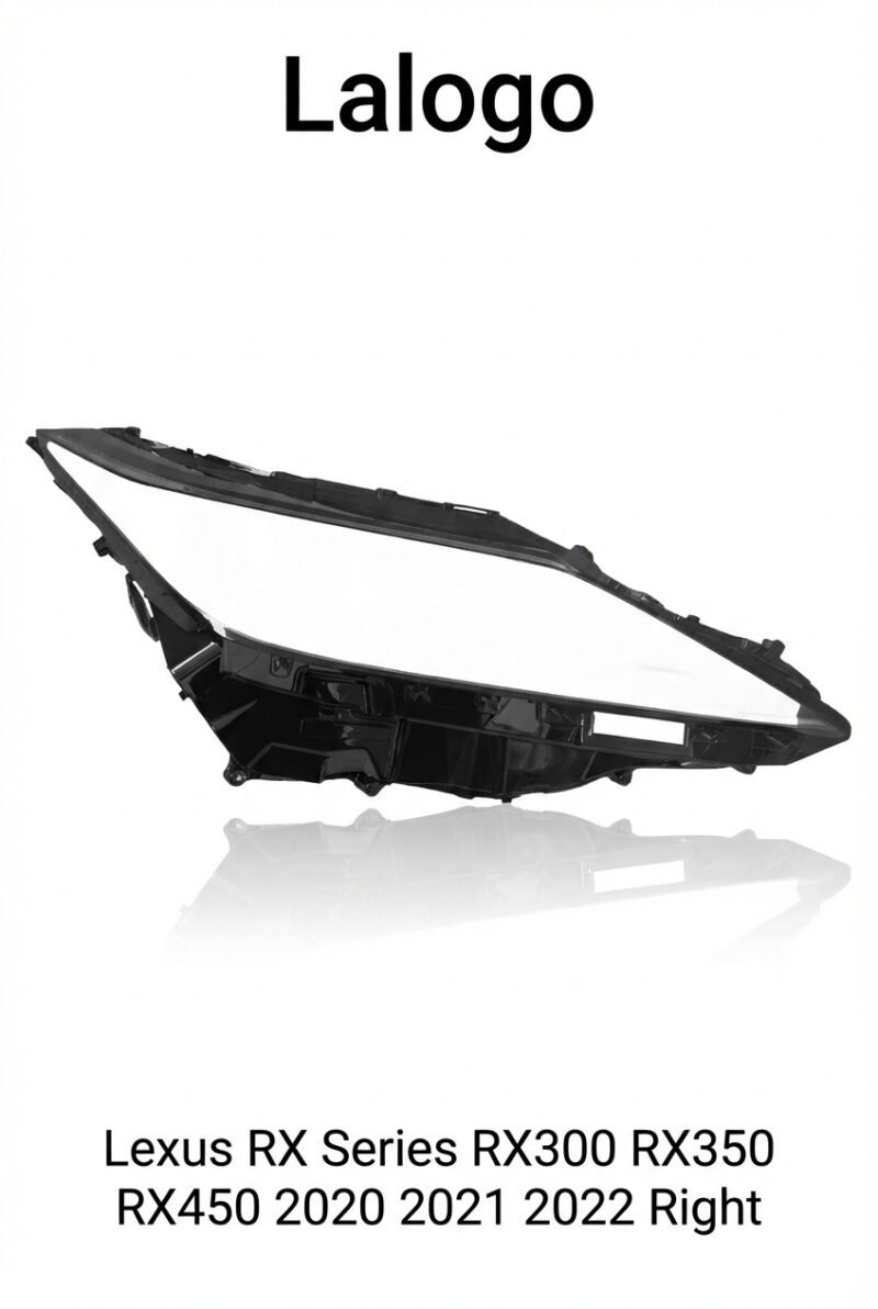 Vitre de phare avant Lexus RX300 RX350 RX450 2020-2022 – Droite (côté passager)