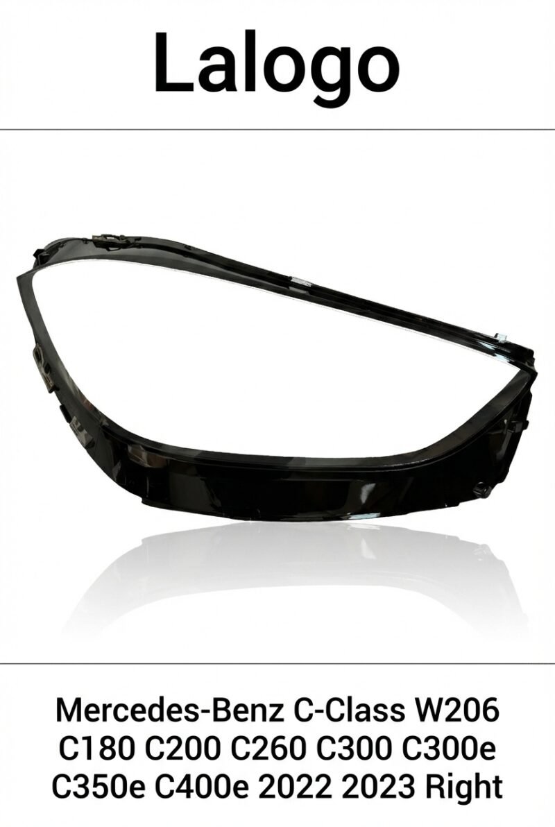 Mercedes-Benz C-Class W206 2022-2023 Headlight Lens Cover – Right (Passenger Side)