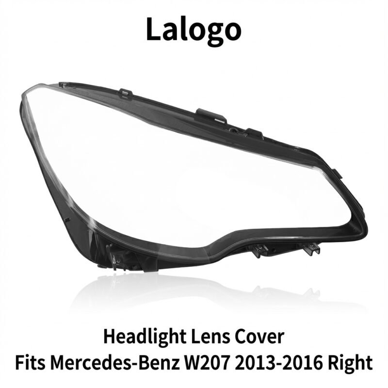 Mercedes-Benz E-Class W207 2013-2016 Headlight Lens Cover – Right (Passenger Side)