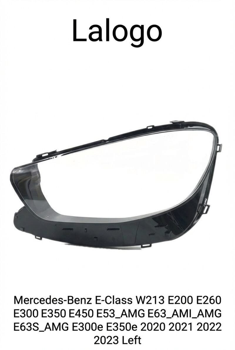 Mercedes-Benz E-Class W213 2021-2023 Headlight Lens Cover – Left (Driver Side)