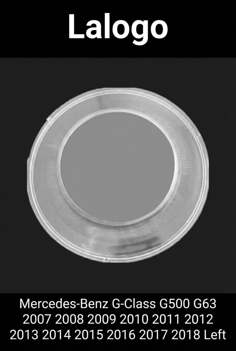 Vitre de phare avant Mercedes-Benz Classe G G63 G500 2007-2018 – Gauche (côté conducteur)