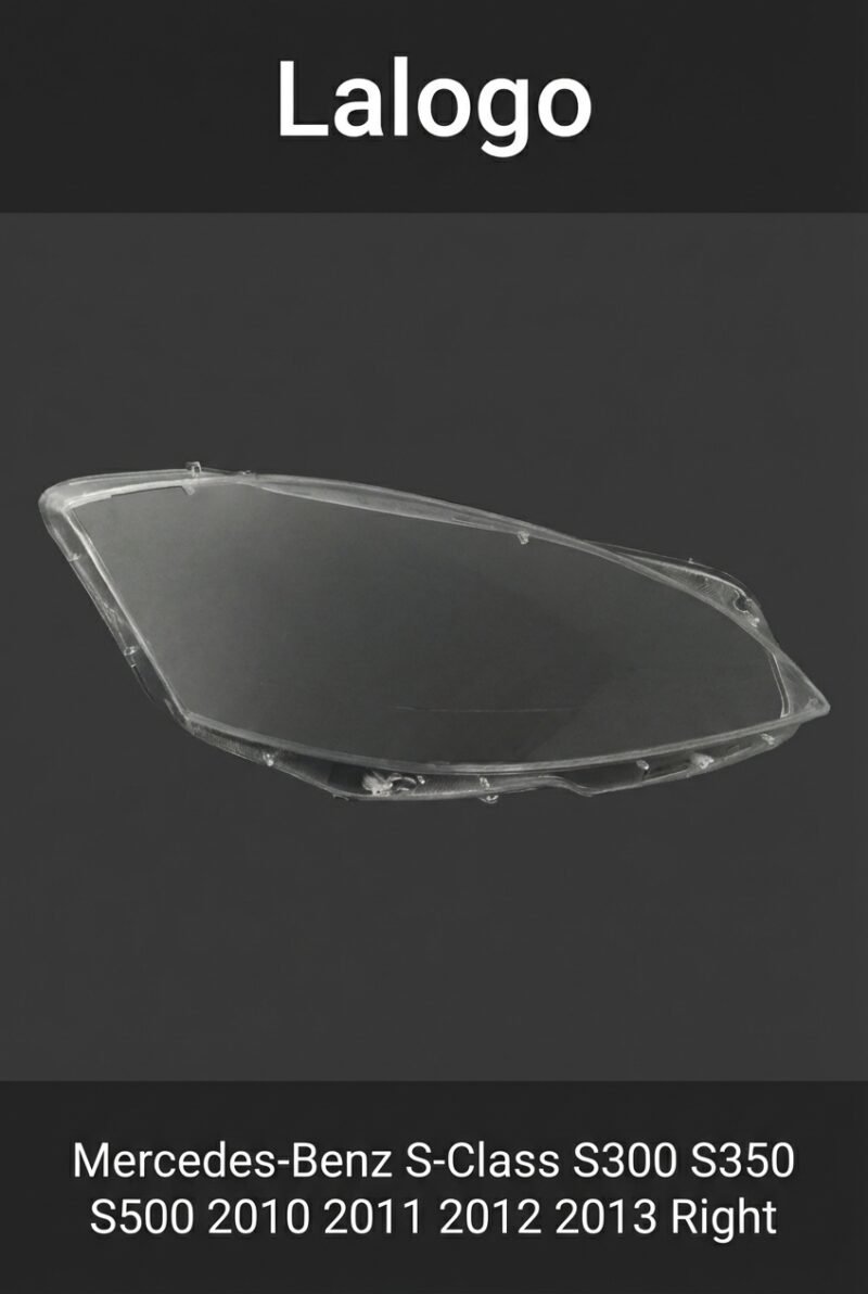Vitre de phare avant Mercedes-Benz Classe S S300 S350 S500 2010-2013 – Droite (côté passager)