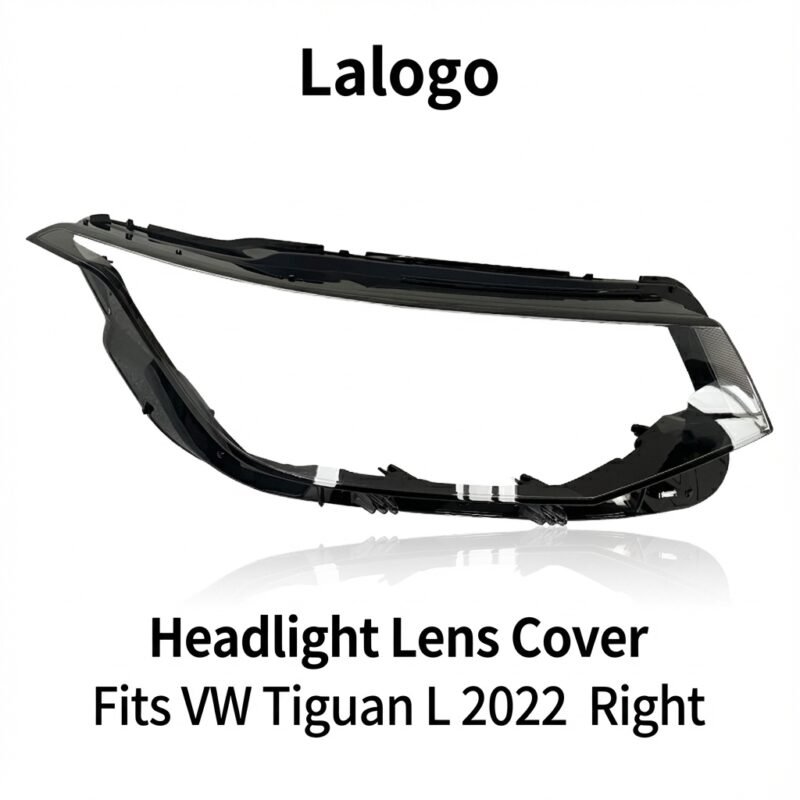 Vitre de phare avant Volkswagen Tiguan L version basse (phares halogène) 2022 – Droite (côté passager)